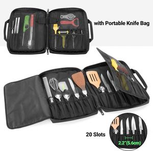 Muestra gratuita, bolsa de herramientas portátil de alta calidad, de moda, en oferta, bolsa enrollable para cuchillos, multifunción - Product Image 6