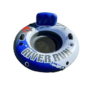 कस्टम पर्यावरण के अनुकूल पीवीसी inflatable स्विमिंग अंगूठी पूल समुंदर के किनारे एकल तैराकी अंगूठी मनोरंजन inflatable खिलौना बच्चों के लिए