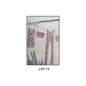 Pays Montagne Lever Du Soleil Nuit Majorque Ibiza Bikini Fille Rêve D'été Belle Mer Plage Sable Nature Paysage Peintures - Product Image 3