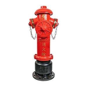 Hydrant d'incendie extérieur en <span class=keywords><strong>fonte</strong></span> à 3 voies DN65 DN80 de haute qualité, directement de l'usine - Product Image 1