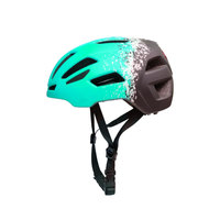 Vente en gros Nouveau casque de vélo de sécurité respirant avec lumière LED multicolore personnalisé