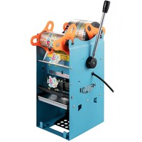 Machine manuelle de scellage de gobelets pour thé au lait Boba, pour gobelets extra petits avec emballage en papier
