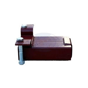 HF Bridge Overhang <strong>Bracket</strong> Guard Rail Receptacle Firmly Secures Guard Rail <strong>Posts</strong> <strong>for</strong> Bridge Side Safety protection Installation - Product Image 2