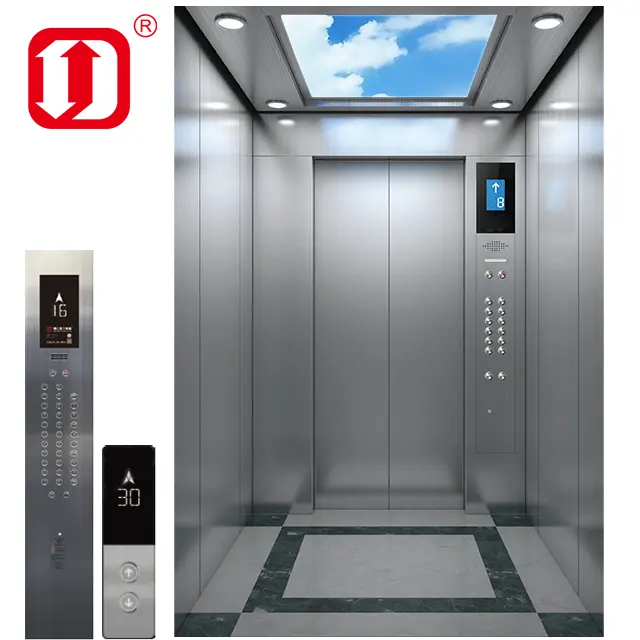 Fuji elevador de negócios do fabricante japonês, elevador de passageiros com 10 pessoas