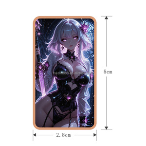 Fantasie Sexy Anime Meisje Collectible Kunstwerk 1oz Fijne Koperen Staaf Gekleurd Gedrukt Schoonheidsgoud - Product Image 2