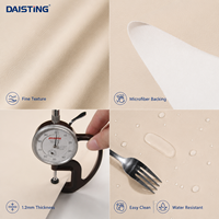Cuero Sintético de Silicona de Grado Médico, Lámina de Cuero Vegano de Microfibra, Tela de Cuero Sintético de Lujo para Tapicería de Hospitales y Hoteles, OEM