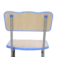 Meubles pour écoles primaires, secondaires et supérieures, table réglable en métal à double siège, table de classe à deux places, bureau et chaise en bois pour étudiants