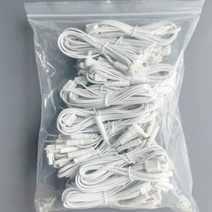 Câbles de remplacement TENS Premium, doubleurs de ports pour appareil TENS à 4 ports, connecteurs à broches de 2 mm - Product Image 4