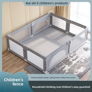 Parque de juegos para bebés transfronterizo con protección de esquinas, área de juego para gatear para niños pequeños, rompecabezas de tela para el hogar, varios tamaños - Product Image 3