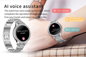I58 Smartwatch with AI Voice Assistant 1.32 Inch BT Call Health Monitor IP67 Waterproof Fashion Ladies Watch - Product Image 5