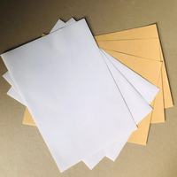 Impression offset de papier d'étiquette Oneside adhésif brillant de miroir d'autocollant enduit par fonte