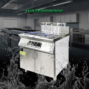 Freidora Industrial de Inducción Electromagnética Multiusos y Duradera, Utensilios de Cocina Industriales, Freidoras Eléctricas con Elevación Automática - Product Image 5