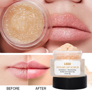 Vente en gros Exfoliant pour les lèvres personnalisé rose biologique hypoallergénique en vrac Gommage naturel pour les lèvres avec <span class=keywords><strong>sucre</strong></span> au <span class=keywords><strong>miel</strong></span> - Product Image 3