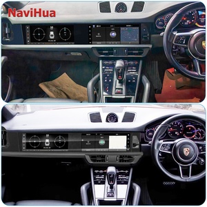Navihua Dual Screen Android Car Radio Stereo with Passenger Multimedia Screen for Porsche Cayenne 2018-2023 RHD GPS Navigation - Product Image 4