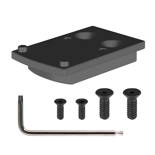 SPINA OPTICS Mounts Hard Anodized Red Dot Sight Base Adapter Plate