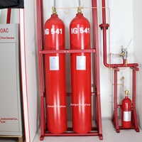 Système d'extinction d'incendie au gaz IG541, dispositifs d'extinction d'incendie automatiques, équipement de lutte contre l'incendie, 80L