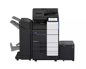Konica Minolta Bizhub C750i, équipement de <span class=keywords><strong>bureau</strong></span> d'occasion, photocopieur/imprimante couleur reconditionné pour divers besoins de copie - Product Image 1