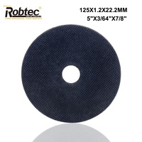 Disque de coupe abrasif de 5 pouces, certifié ISO, certifié MPA, ultra-rapide, 125x1.2x22.2mm, type plat T41, design extra fin