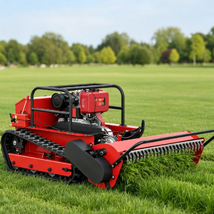 Heavy Duty Remote Control Lawn Mower Multi-Functional All-Terrain Gasoline/Diesel 9-22 Grass Shredding Agricultural - Product Image 3
