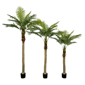 Vente en gros de cocotiers plantes artificielles palmier Phoenix Roebelenii décoration intérieure ornements de paysage arbre artificiel