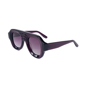 Gafas de Sol de Acetato con Degradado para Mujer, Montura Completa, Estilo Mariposa, Protección UV 100%, Antideslumbrantes, para Uso Casual - Product Image 4