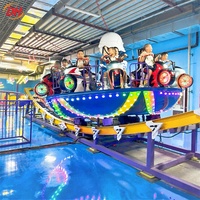 Équipement de terrain de jeux extérieur Liangzi Action, Nouvelle Brevetée Attraction de parc d'attractions à thème moto Disc O Ride 15KW pour parc familial