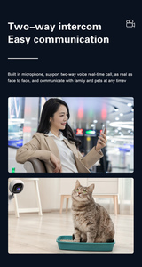 Meilleure qualité FHD 1080P Wifi Pet/Baby <span class=keywords><strong>surveillance</strong></span> caméra IP caméra <span class=keywords><strong>de</strong></span> <span class=keywords><strong>Surveillance</strong></span> CMOS capteur d'imagerie données carte mémoire NVR Cloud - Product Image 6