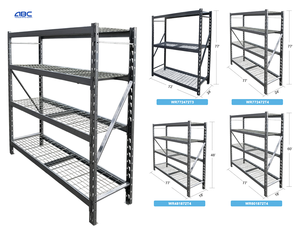 ABCTOOLS Étagères de rangement multifonctionnelles à prix compétitif pour entrepôt, rayonnage empilable avec certification FSC GS - Product Image 4