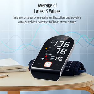 Monitor <span class=keywords><strong>digital</strong></span> de presión arterial con pantalla LED grande, tensiómetro electrónico, esfigmomanómetro, máquina BP - Product Image 6