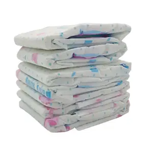 Anion Waterproof Cover Organic Oem Absorbent Baby Diaper With Magic Tape