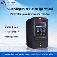 Convertisseur de fréquence à contrôle vectoriel monophasé 220V VM1000B-4T004GB de Guangzhou pour la régulation de la vitesse des ventilateurs, pompes et moteurs