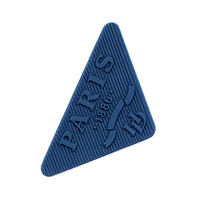 Patchs thermocollants 3D en silicone moulés sur mesure en gros, étiquettes de vêtements durables en silicone pour tous types de vêtements