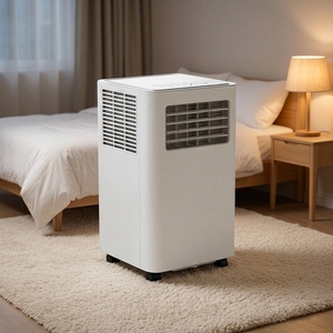 Climatiseur mobile 12000 BTU, faible bruit, économie d'énergie, refroidissement et chauffage, climatiseur portable avec roues pour salon - Product Image 4