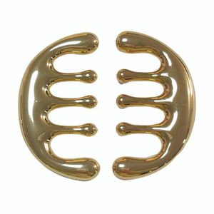 Peine Facial de Aleación de Zinc, Herramienta de Masaje, Peine Gua Sha Anti-Hinchazón para la Cabeza - Product Image 6