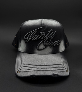 Maßgefertigte 31 Design Strass 5-Panel Wildleder Baseballkappe mit Bildmotiv Verstellbare Gold-Kupfer-Schnalle für Outdoor-Sport - Product Image 1