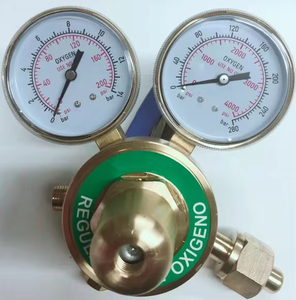 Régulateur de gaz acétylène en laiton tout cuivre à usage moyen Régulateur d'oxygène - Product Image 1