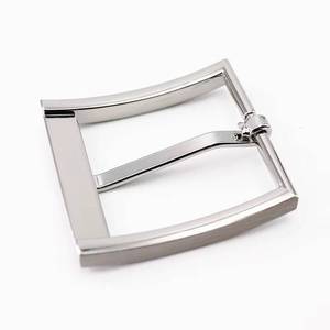 Rectangular <b>Pin</b> Buckles Silver Metal Belt Buckles for Leather Belts Dog <b>Collars</b> Bag Straps and Garment Accessories - Product Image 3