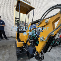 Mini Excavator 3.5 Ton EPA EURO 5 Mesin Kubota Micro Digger Untuk Pertanian dan Rumah Tangga  2 Ton 1 Ton Mesin Excavator Mini Crawler Kecil