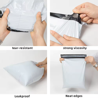 Enveloppes postales en polyéthylène imperméables, écologiques et recyclables, sur mesure, 50x60 et 40x50, avec traitement de surface imprimé, pour vêtements et chaussures, vente en gros