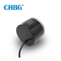 CHBG - Moteur servo électrique à arbre plein avec encodeur optique incrémental, diamètre extérieur 78 mm, diamètre d'axe 10 mm, IP67