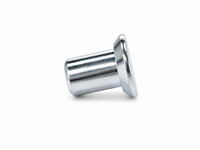 Rivets à tête plate en acier au carbone zingué sur mesure pour chariot, fixation pour quincaillerie de chariot