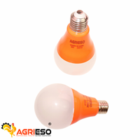 Nouvelle ampoule LED pour volailles avec variateur d'intensité, garantie 1 an, pour poulaillers de poulets de chair et de poules pondeuses