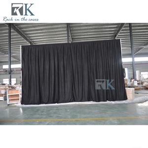 Soporte de Fondo para Cortinas con Instalación Rápida y Cortinas Opacas Negras - Product Image 3