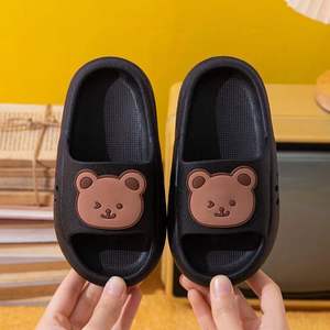 New Trendy Outdoor Cartoon Cute Bear Sandals for Summer Children's Breathable Casual <b>Shoes</b> with Anti-slip Slippers - Product Image 5