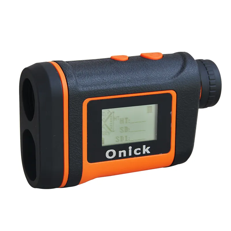 جهاز ليزر لإيجاد المسافات عالي الدقة بمسافة 2200 متر من Onick مع جهاز بلوتيث مرتفع الطلب
