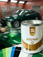 Peinture automobile couleur unie, forte couvrance, couleur pure et uniforme, peinture acrylique 1K 2K pour la retouche automobile