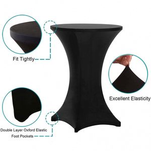 GoldFlag Event <b>Table</b> Cloth 60x110cm Blue Fitted <b>Table</b> Cover Custom Design Thick Spandex Fabric Portable <b>Low</b> Cost Express - Product Image 4