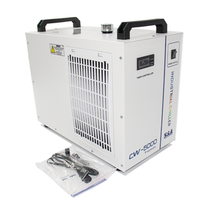 Tube laser <span class=keywords><strong>CO2</strong></span> Lihua S&A 220V 60W-130W, moteur de broche CNC, refroidissement industriel, cœur de moteur de refroidisseur d'eau industriel CW5000 - Product Image 4