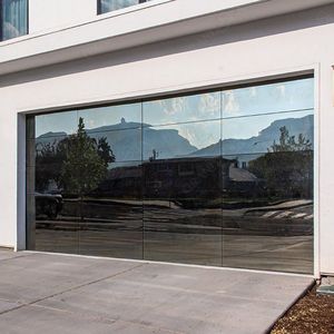 Portes <span class=keywords><strong>de</strong></span> <span class=keywords><strong>garage</strong></span> sectionnelles automatiques personnalisées en aluminium sans cadre, portes <span class=keywords><strong>de</strong></span> <span class=keywords><strong>garage</strong></span> enroulables résidentielles, portes <span class=keywords><strong>de</strong></span> <span class=keywords><strong>garage</strong></span> <span class=keywords><strong>de</strong></span> précision abordables - Product Image 3