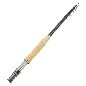 11FT Fly Fishing Rod 4 Sections 24ton Carbon Blanks Medium Action